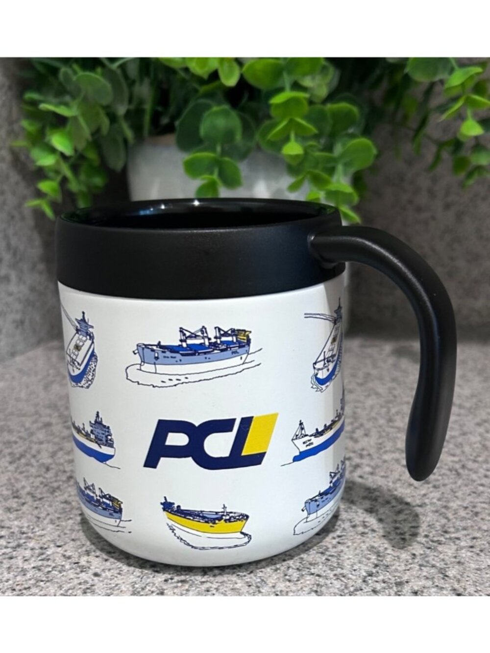 PCL Pacific Carriers Limited Ships Stainless Steel Insulated Mug Maritime Indust
